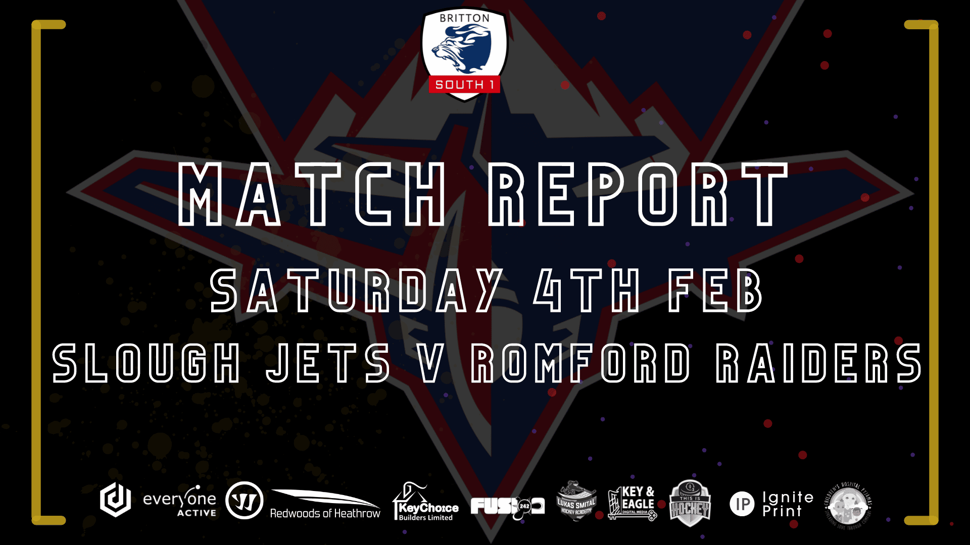 Match Report Feb 4th 2023 Slough Jets